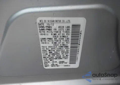 2013 Nissan Rogue S from USA, damaged, VIN JN8AS5MV3DW611651